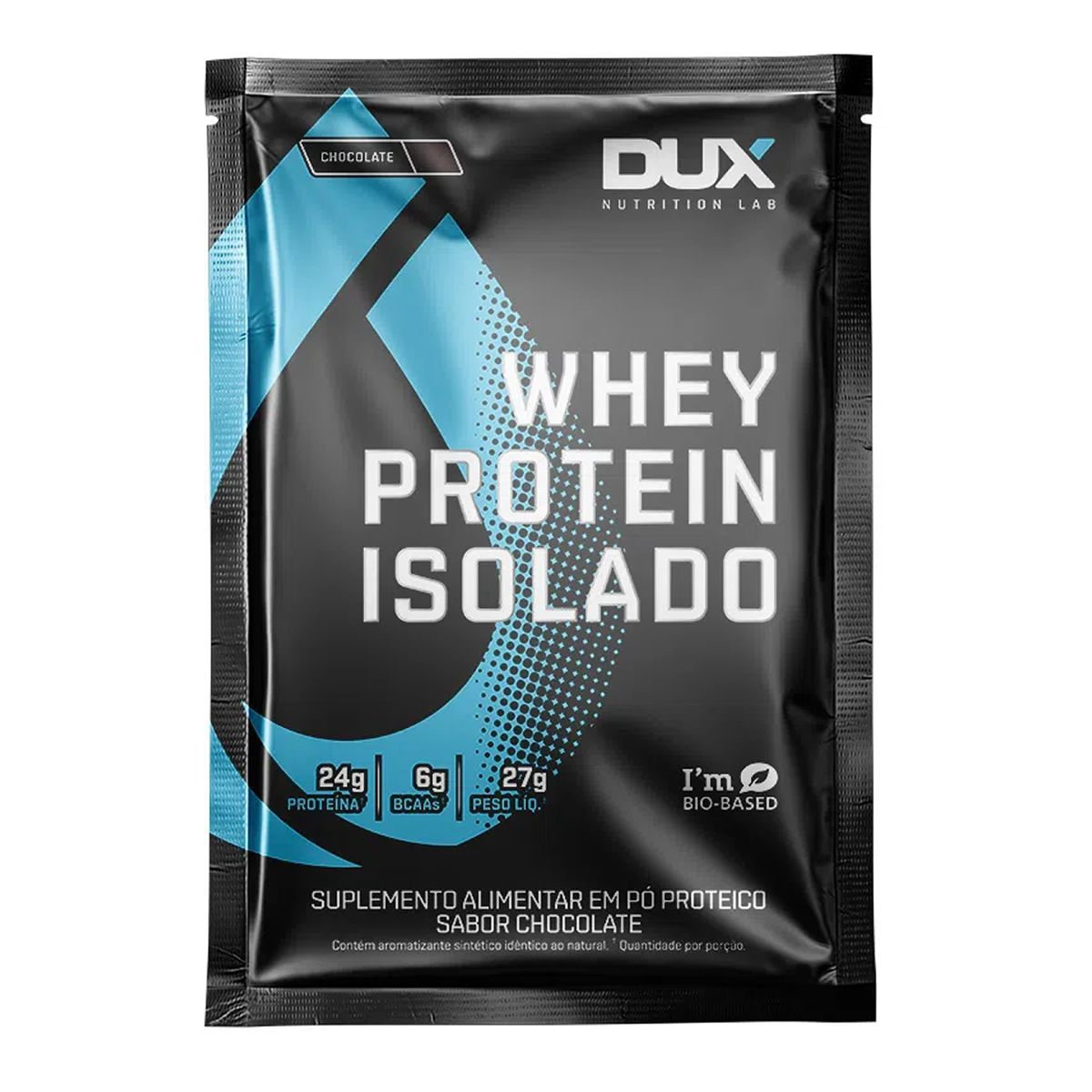 Whey Protein Isolado - 1 Sach� 27g  Chocolate - Dux Nutrition*** Data Venc. 30/01/2025