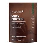 Whey Protein Isolado � 450g Refil Dark Chocolate � Pura Vida