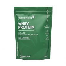 Whey Protein Isolado � 450g Refil Neutro � Pura Vida
