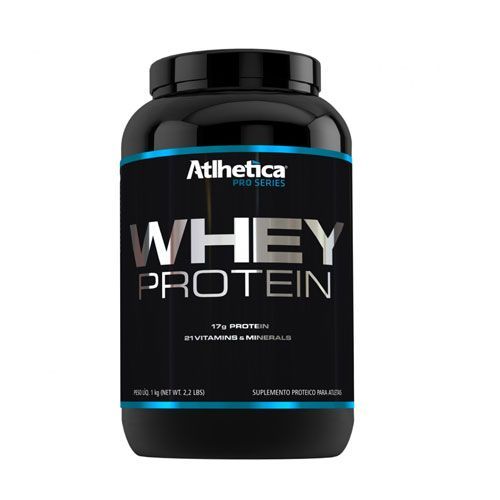 Whey Protein Pro Series - 1000g Baunilha - Atlhetica*** Data Venc. 20/12/2017