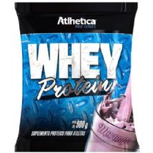 Whey Protein Pro Series - 500g Refil Morango - Atlhetica