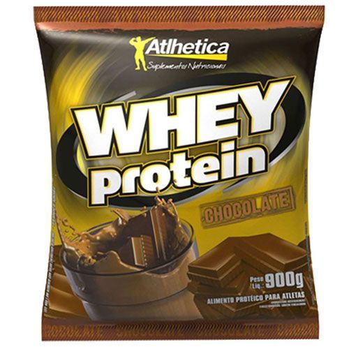 Whey Protein Refil - 900g Chocolate - Atlhetica