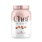 Whey Protein Sem Lactose - 907g Morango com Chantily - Chef Whey