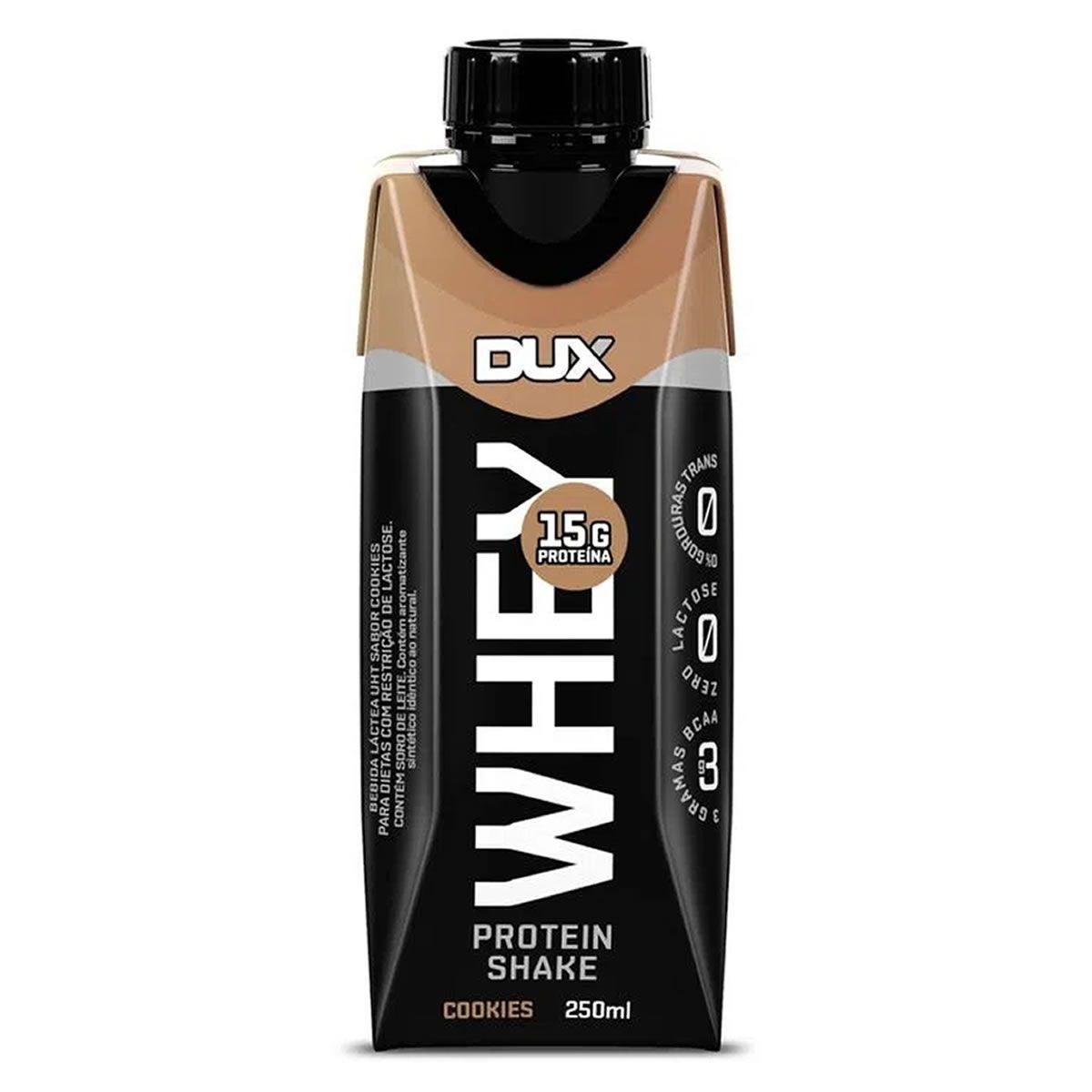 Whey Protein Shake - 250ml Cookies - Dux Nutrition*** Data Venc. 09/12/2022