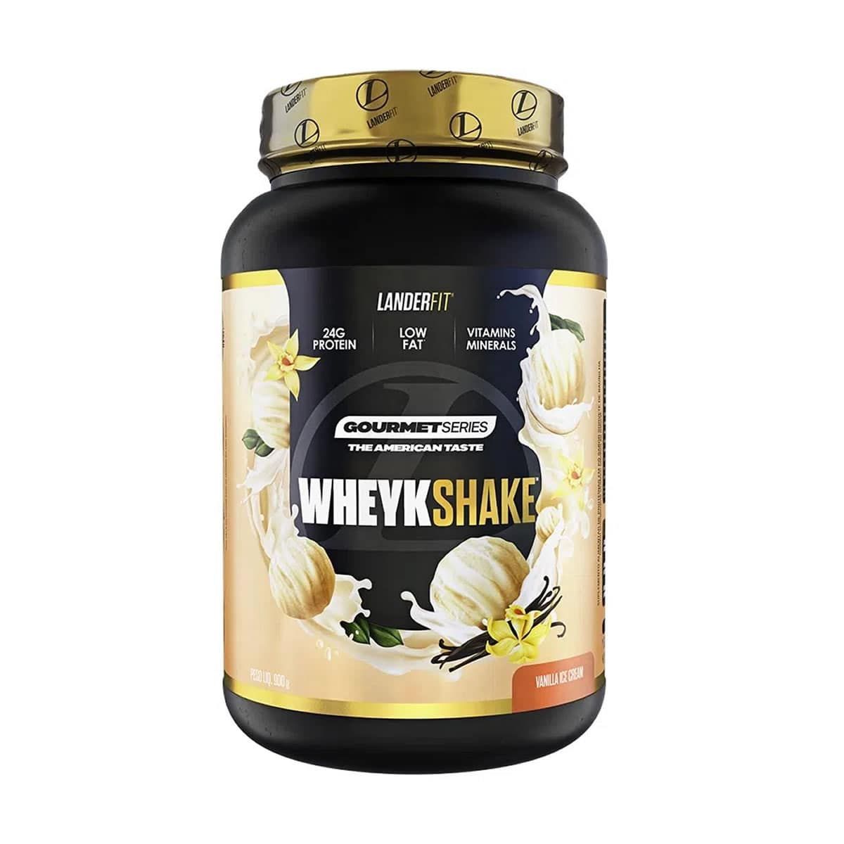 Whey Protein Wheykshake - 900g Vanilla Ice Cream - Landerfit