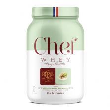 Whey Protiein Paris 6 Sem Lactose - 800g Chocolate Branco com Pistache - Chef Whey
