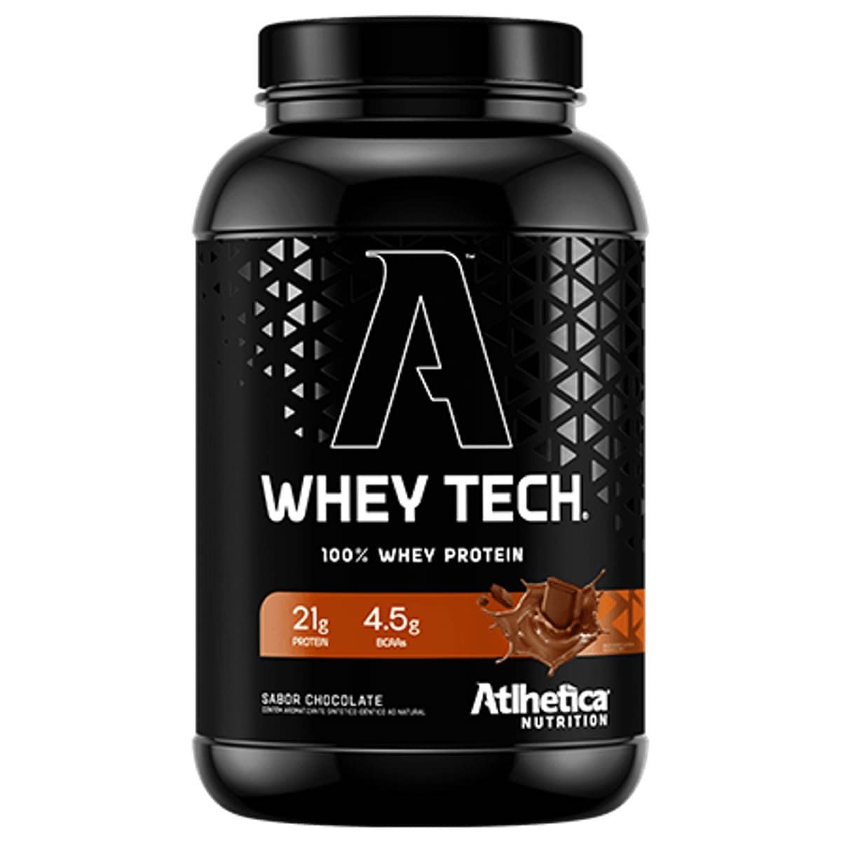 Whey Tech - 900g Chocolate - Atlhetica Nutrition