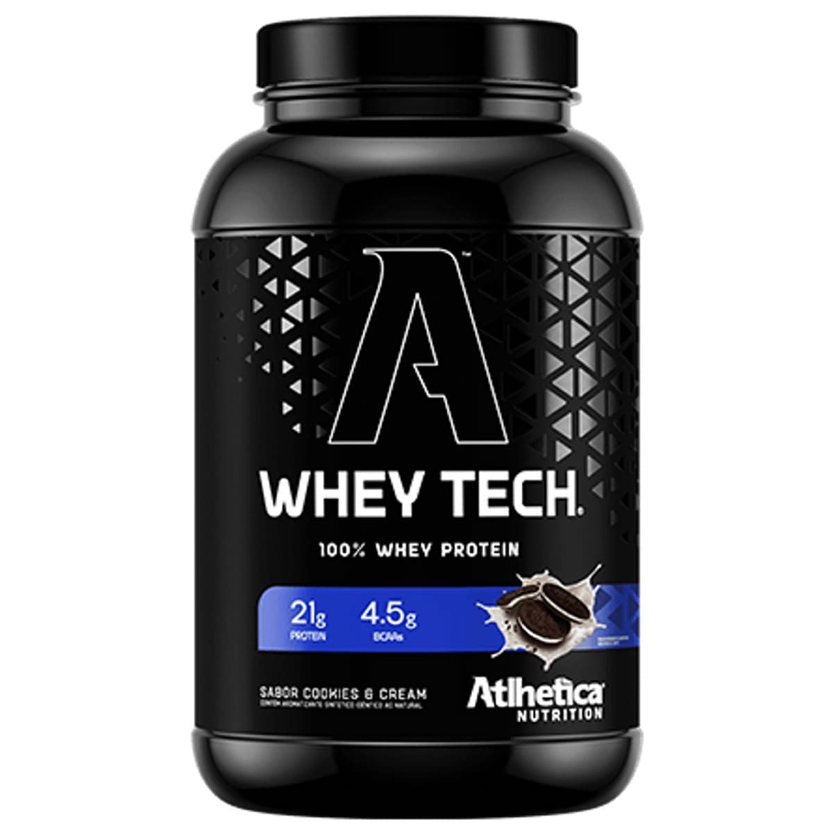 Whey Tech - 900g Cookies & Cream - Atlhetica Nutrition