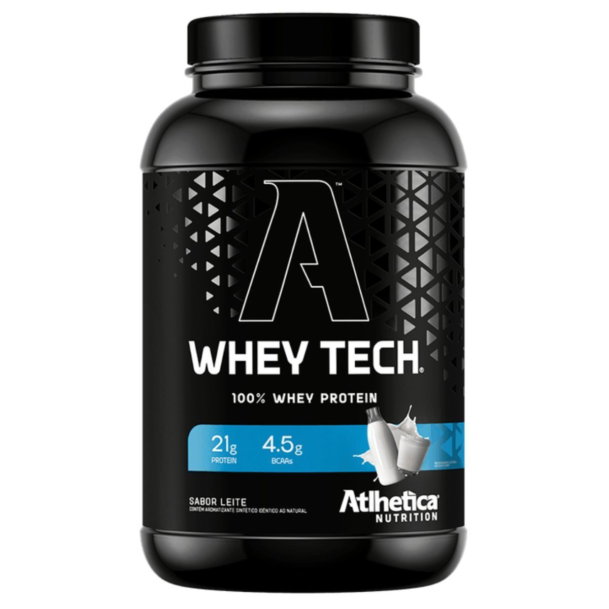 Whey Tech - 900g Leite - Atlhetica Nutrition