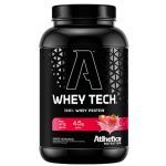 Whey Tech - 900g Morango - Atlhetica Nutrition