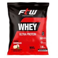 Whey Ultra Protein - 900g Refil Baunilha - FTW