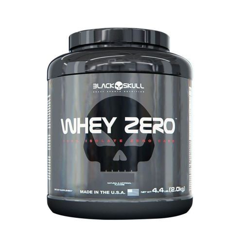 Whey Zero - 2000g Morango - Black Skull