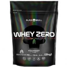 Whey Zero - 2000g Refil Strawberry - Black Skull