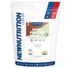 Whey Protein Zero Lactose All Natural - 900g Refil Lim�o - NewNutrition