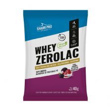 Whey Zerolac - 1 Sach� 40gr Iogurte de Frutas Vermelhas - Shark Pro