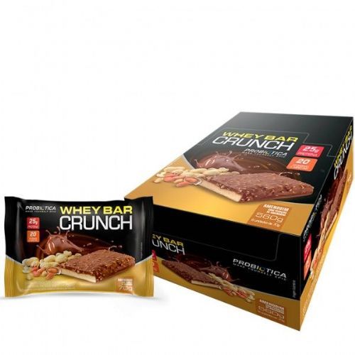 Whey Bar Crunch - 8 Unidades 70g Cookies&Cream - Probiotica