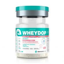 WheyDop 3W - 450g Morango Com Leite Condensado - ElementoPuro