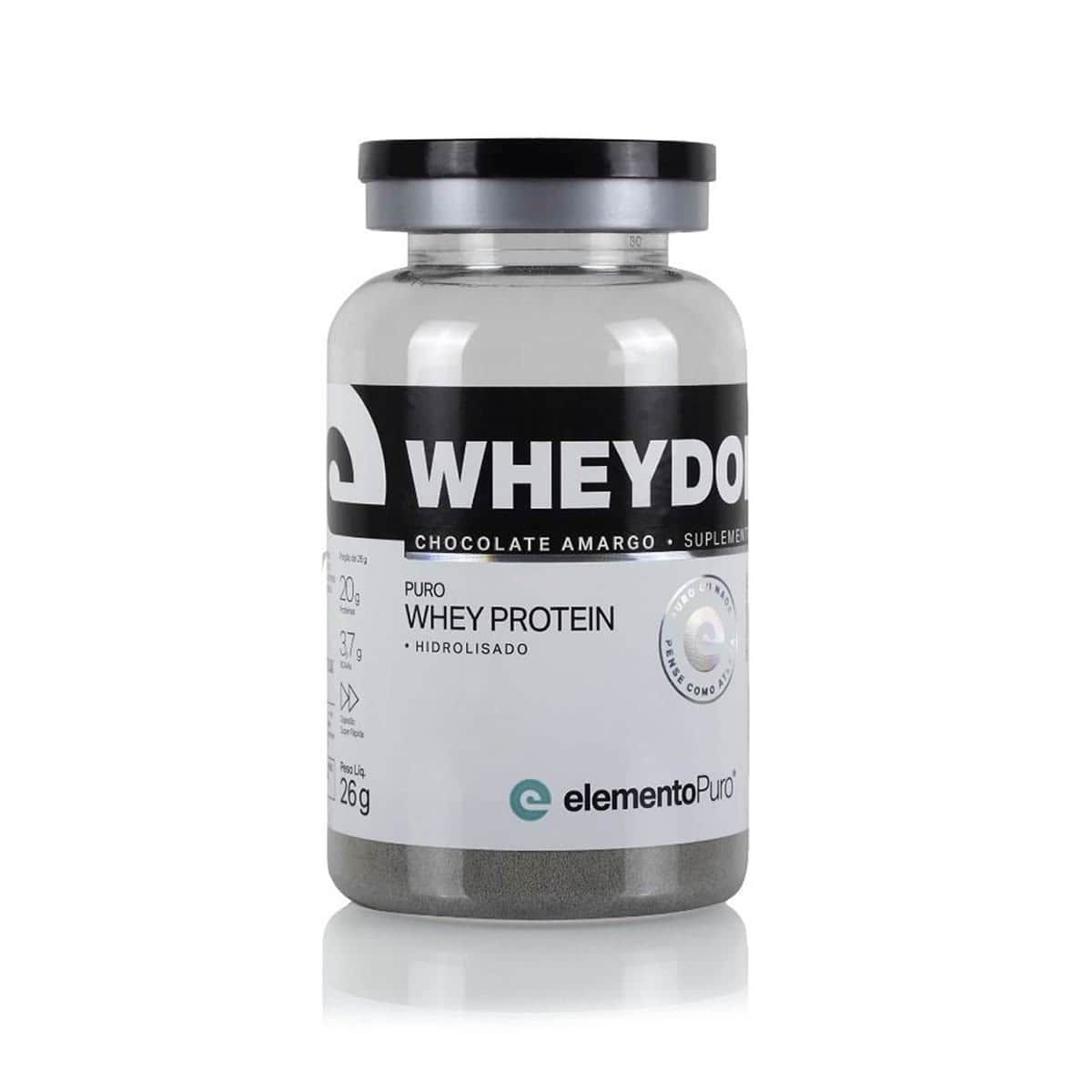 WheyDop Hidro Monodose - 26g Chocolate Amargo - ElementoPuro