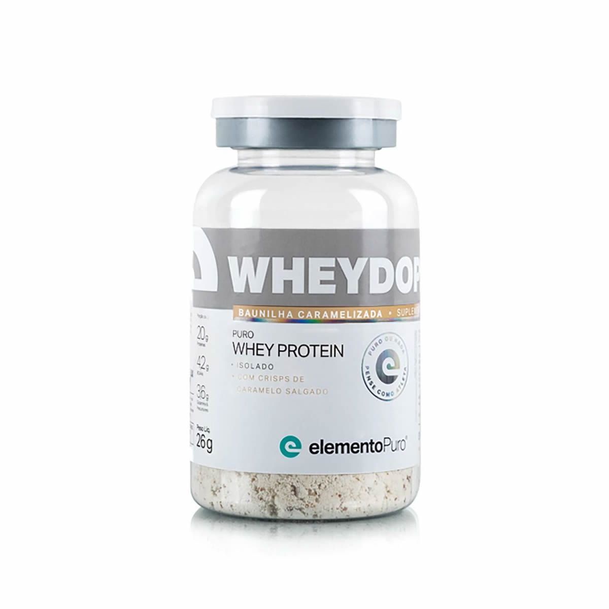 WheyDop Iso Monodose - 26g Baunilha Caramelizada - ElementoPuro