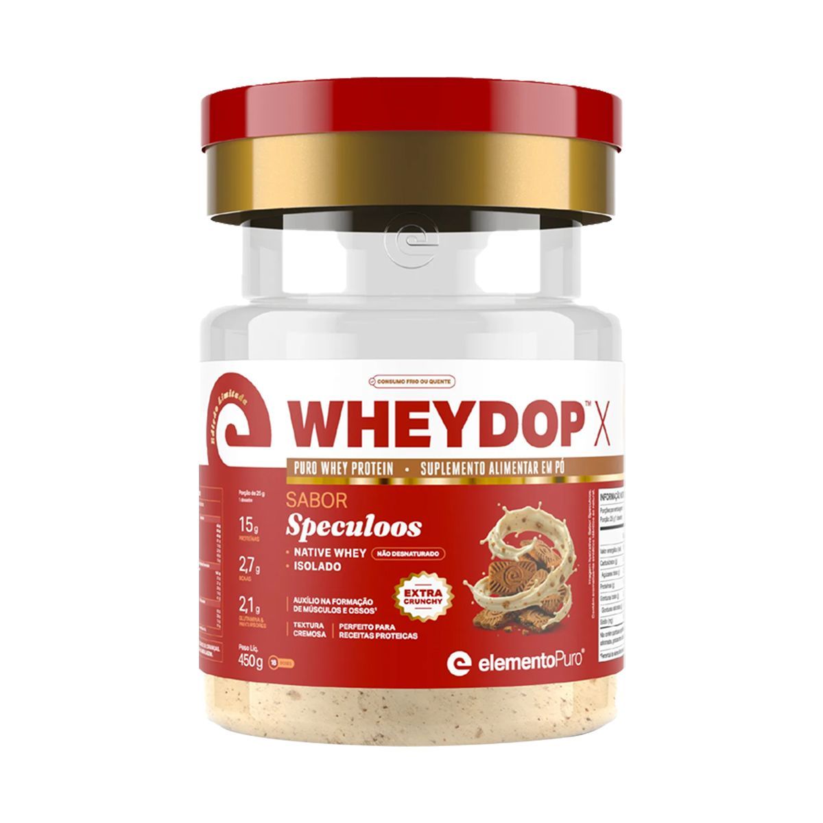 WheyDop X - 450g Speculoos - ElementoPuro