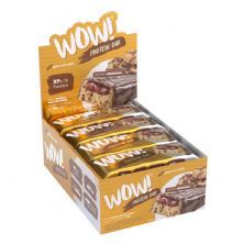 Wow Protein Bar - 12 Unidades 40g Cookies com Chocolate - BodyAction*** Data Venc. 14/03/2025