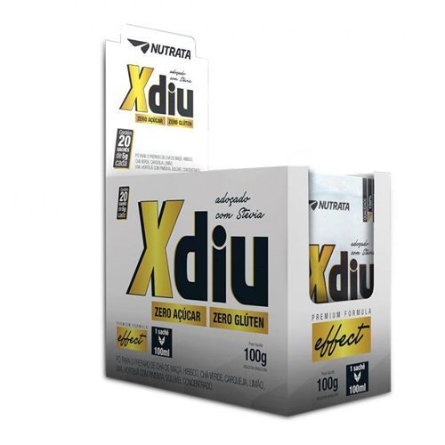 X-Diu - 20 Sach�s de 5g Sem Sabor - Nutrata