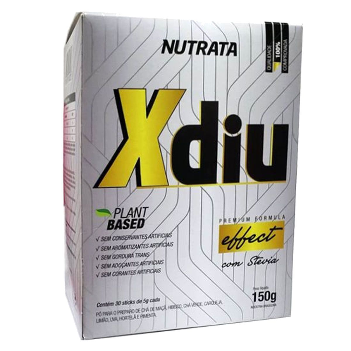 X-Diu - 30 Sach�s de 5g Sem Sabor - Nutrata*** Data Venc. 30/08/2022*** Data Venc. 30/08/2022