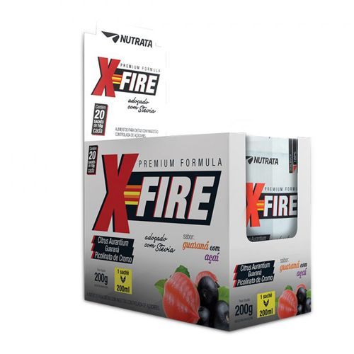 X-Fire - 20 Sach�s 10g - Nutrata