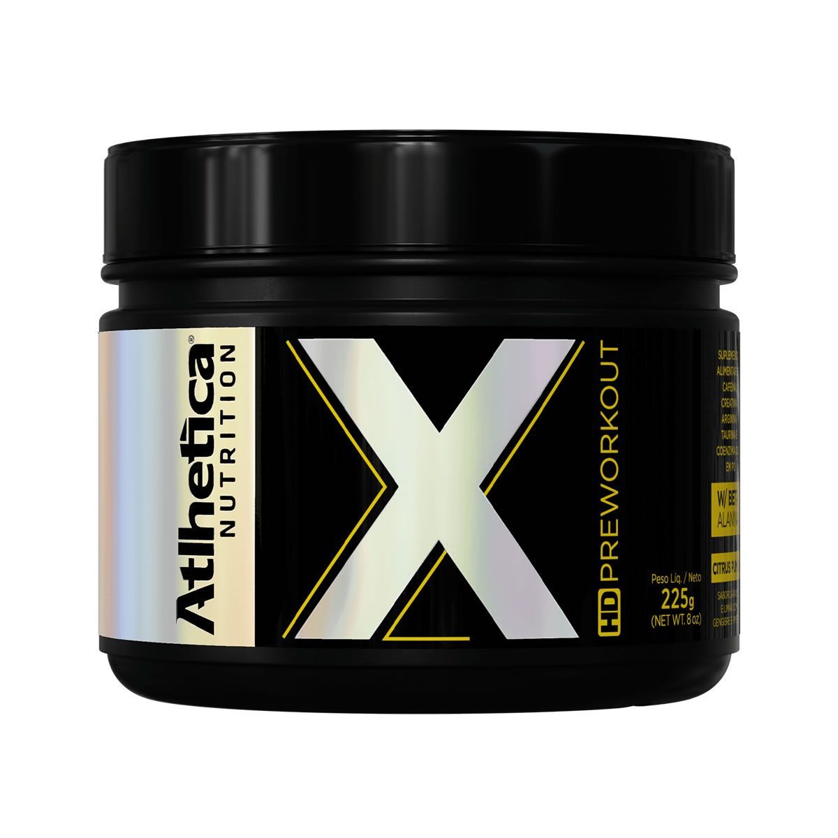X HD Preworkout - 225g Citrus Punch - Atlhetica Nutrition