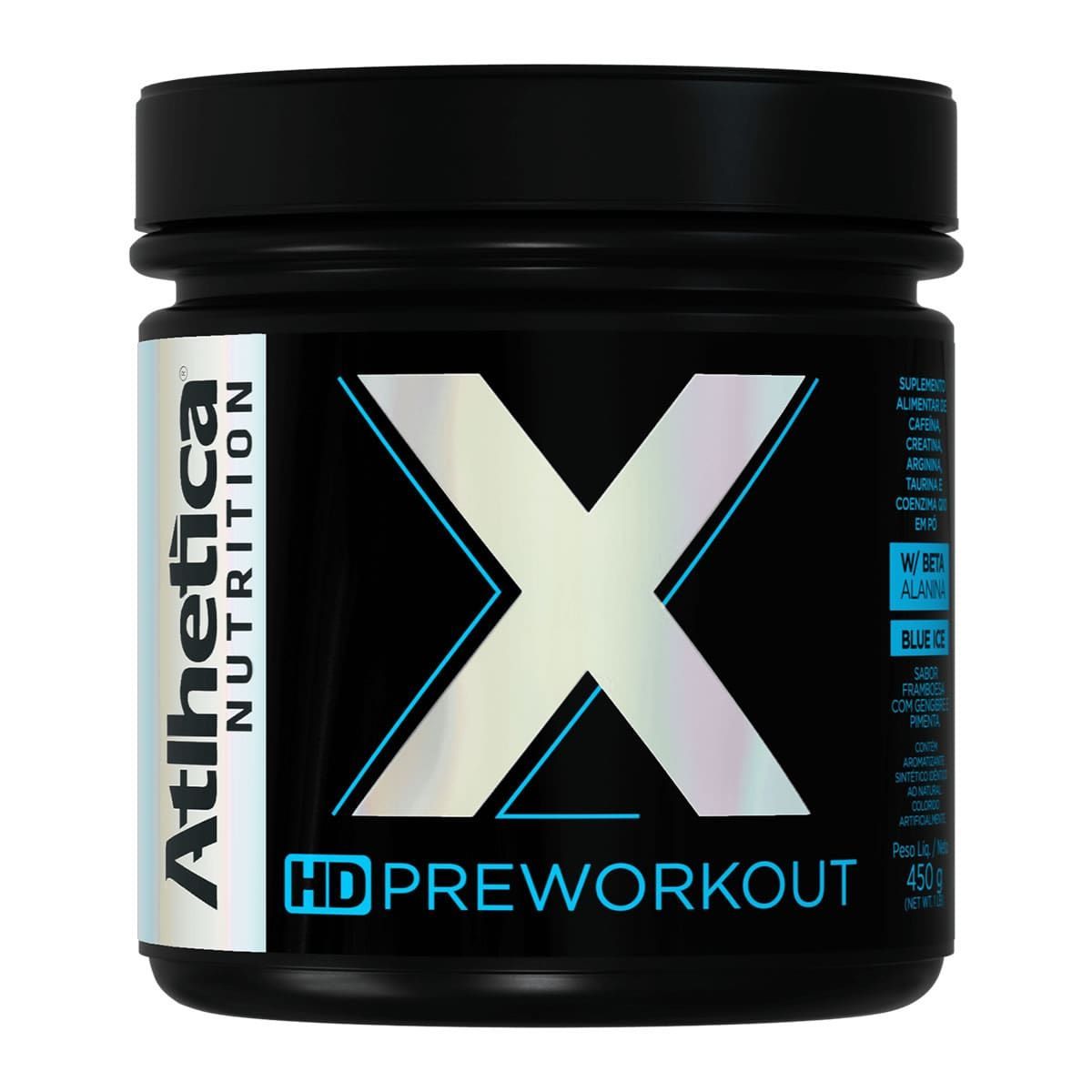 X HD Preworkout - 450g Blue Ice - Atlhetica Nutrition