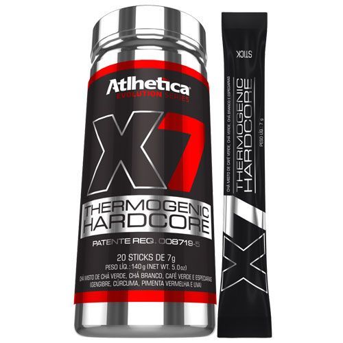 X7 Thermogenic Hardcore - 20 Sticks 7g - Atlhetica Nutrition