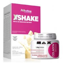 Xshake 420g Baunilha + Colagen 100 C�psulas - Max Titanium