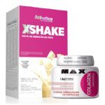Xshake 420g Baunilha + Colagen 100 C�psulas - Max Titanium