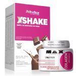 Xshake 420g Chocolate + Colagen 100 C�psulas - Max Titanium