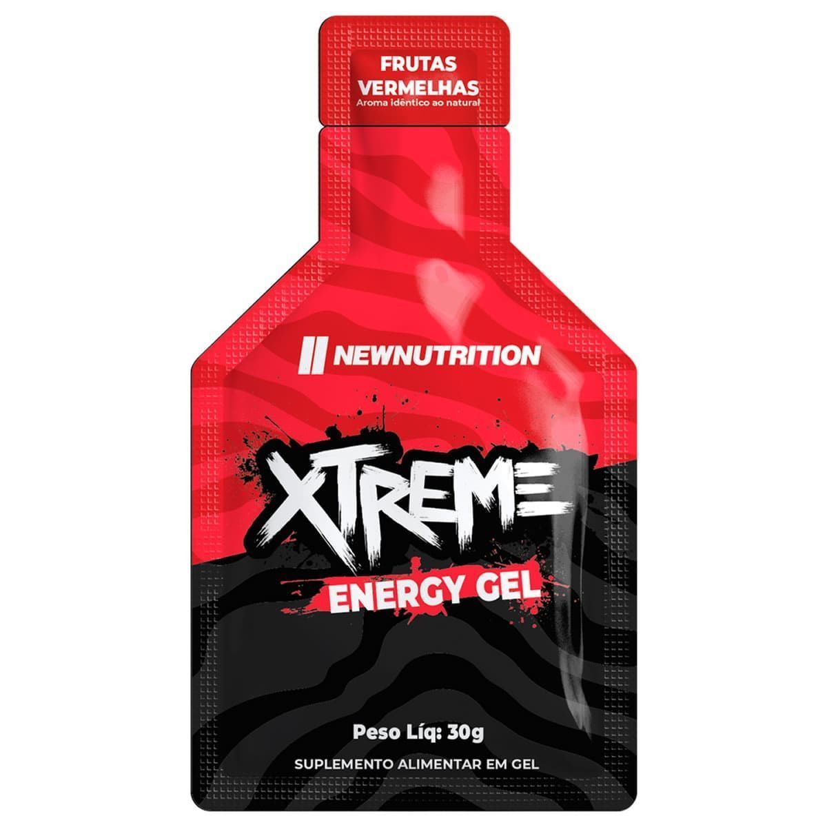 Xtreme Energy Gel - 1 Sach� de 30g Frutas Vermelhas - NewNutrition