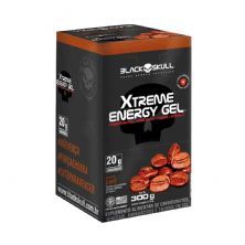 Xtreme Energy Gel - 10 Sach�s 30g Caf� - Black Skull