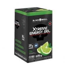 Xtreme Energy Gel - 10 Sach�s 30g Lim�o - Black Skull