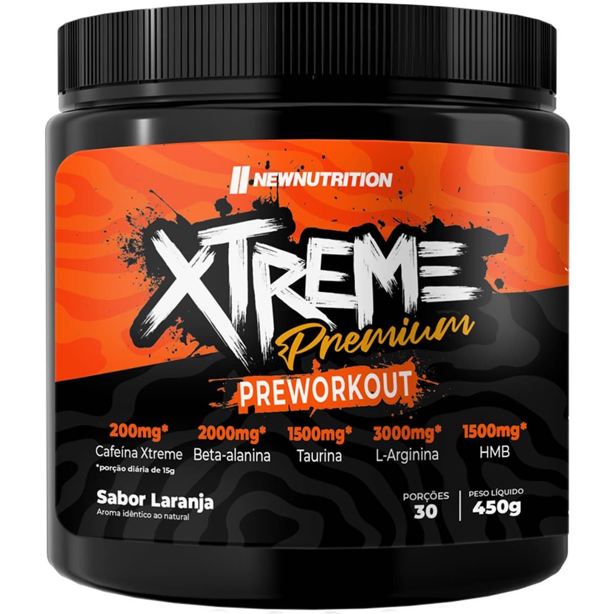 Xtreme Premium - 450g Laranja - NewNutrition*** Data Venc. 30/07/2025