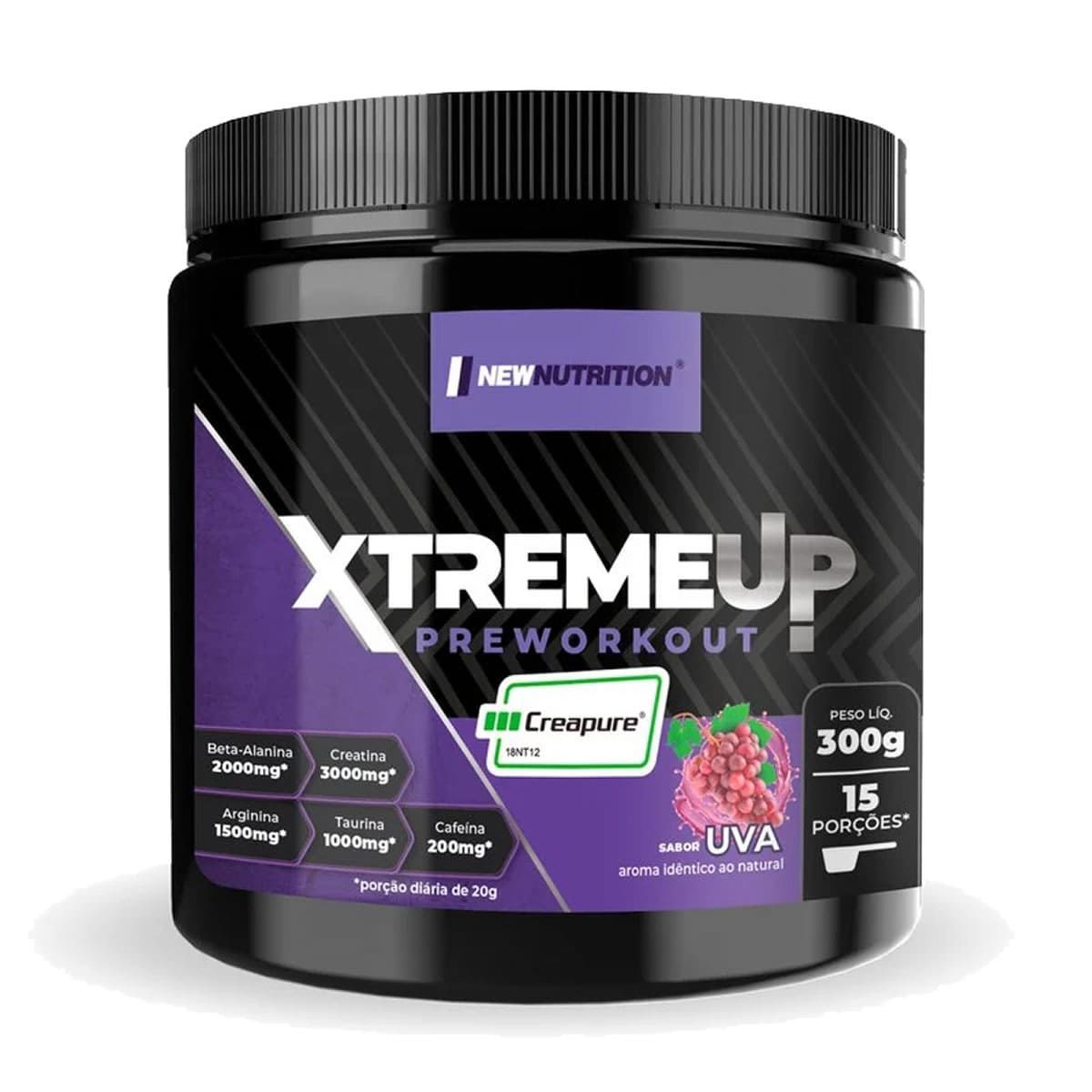 XtremeUp PreWorkout - 300g Uva - Newnutrition*** Data Venc. 30/10/2023