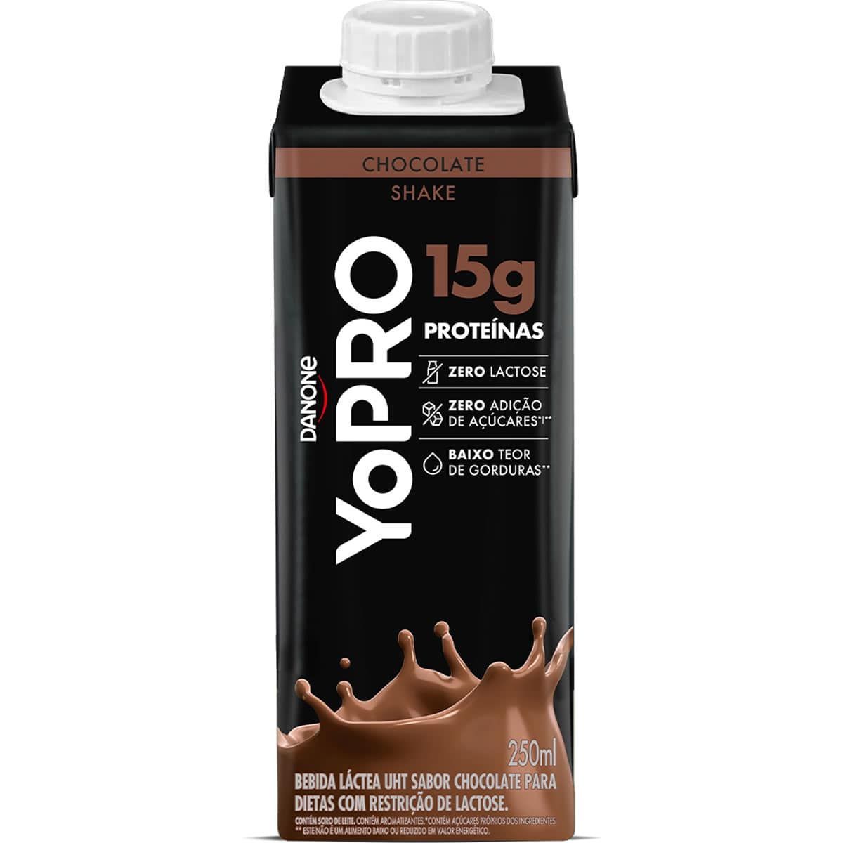 YoPRO Bebida L�ctea UHT - 250ml Chocolate - Danone*** Data Venc. 05/07/2024