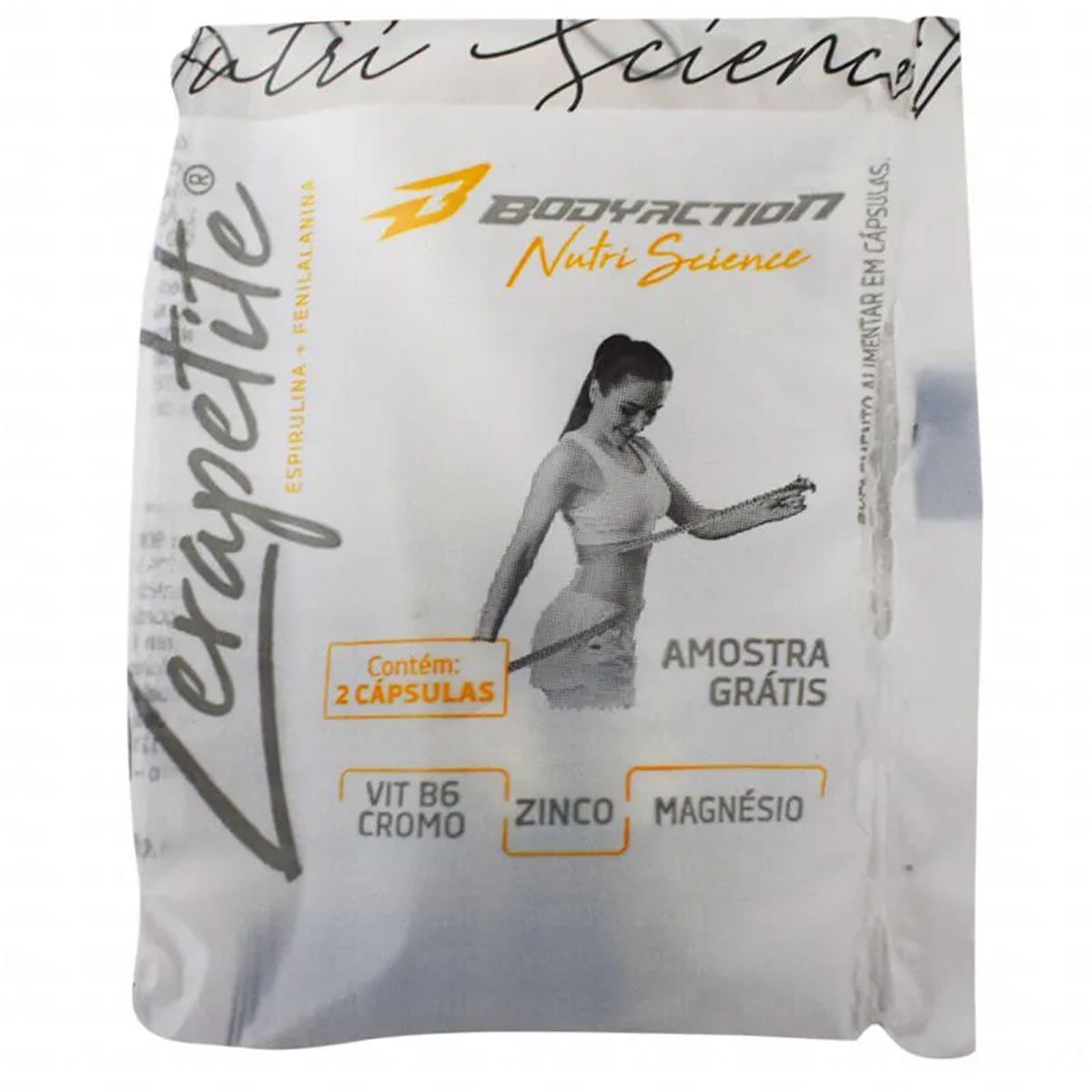 Zerapetite - 02 C�psulas Amostra Gr�tis - Body Action