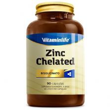 Zinc Chelated Zinco - 90 C�psulas - VitaminLife
