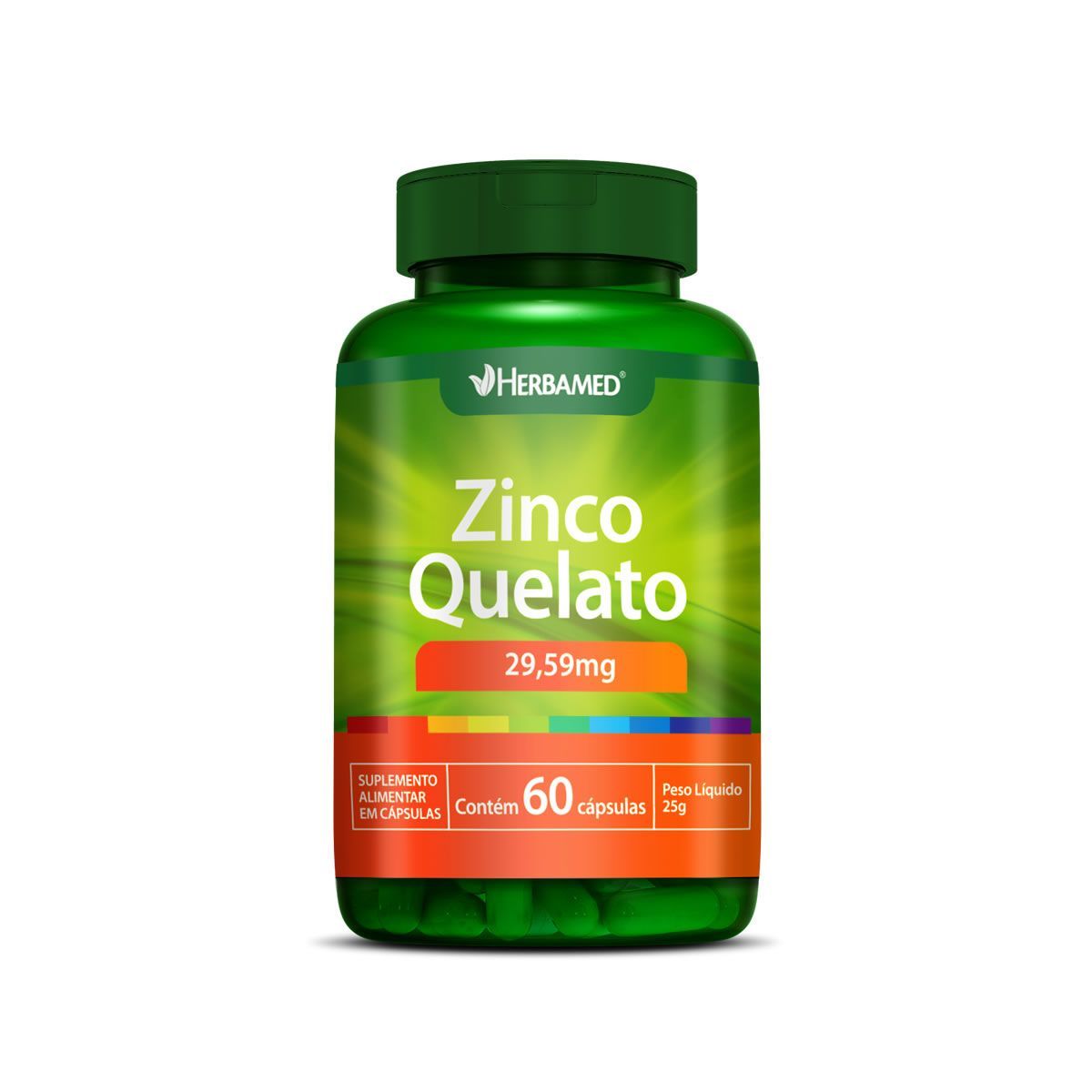 Zinco - 60 C�psulas - Herbamed
