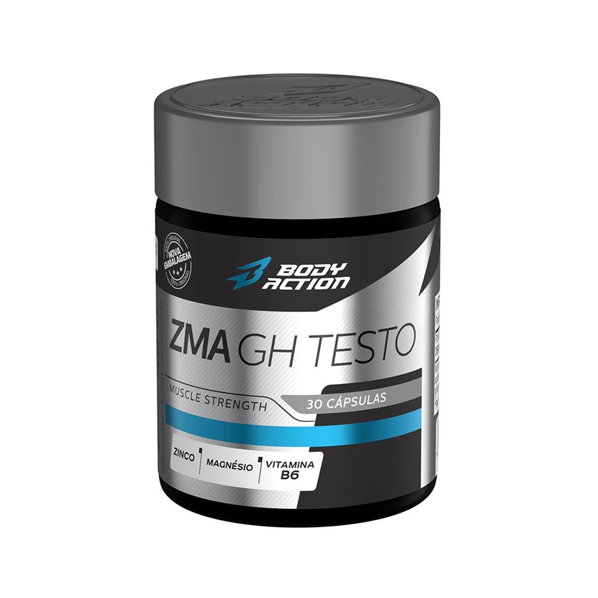 ZMA GH Testo Pro - 30 C�psulas - Body Action