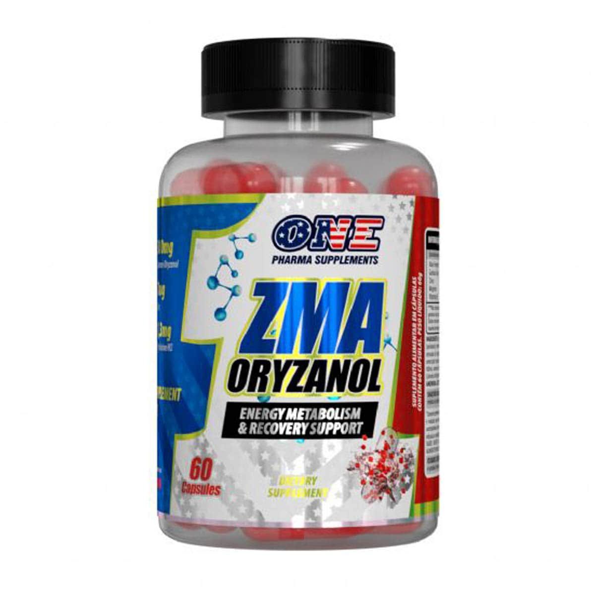 Zma Oryzanol - 60 C�psulas - One Pharma Supplements