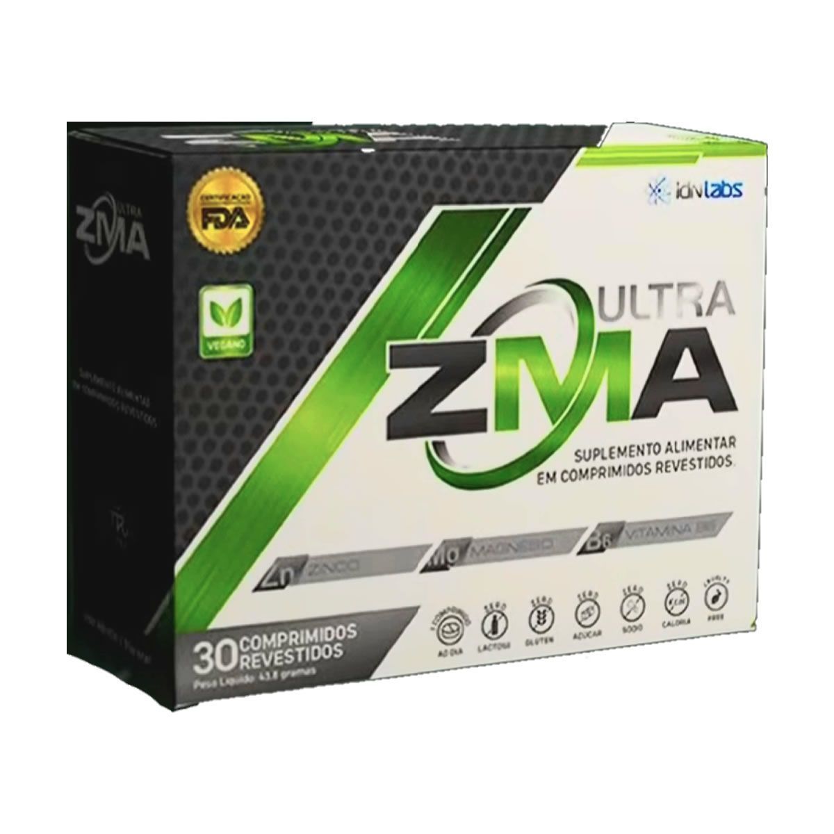 Zma Ultra - 30 Comprimidos Revestidos - Idn Labs